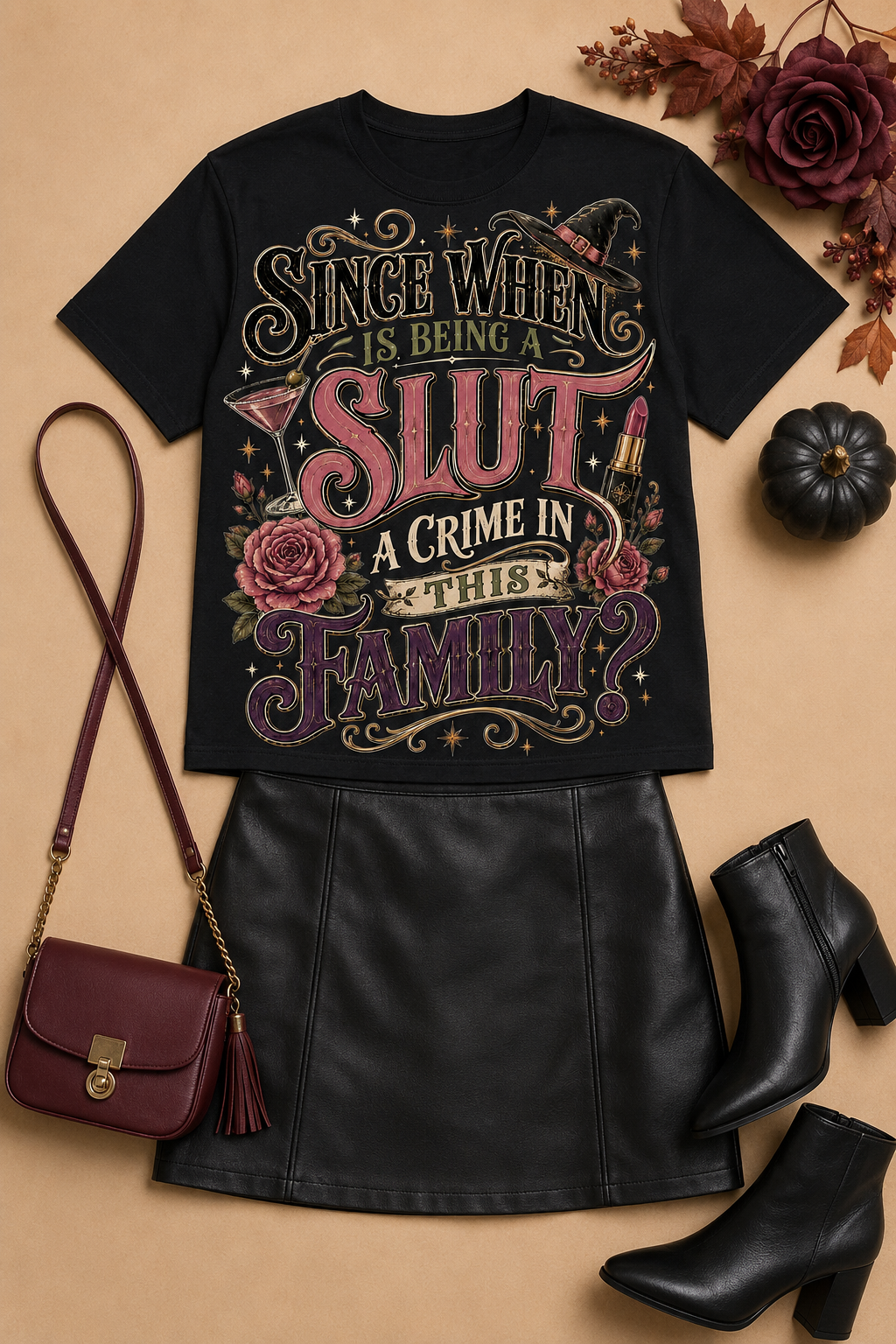 Since When? Women’s Halloween Graphic T-Shirt 🖤🎃