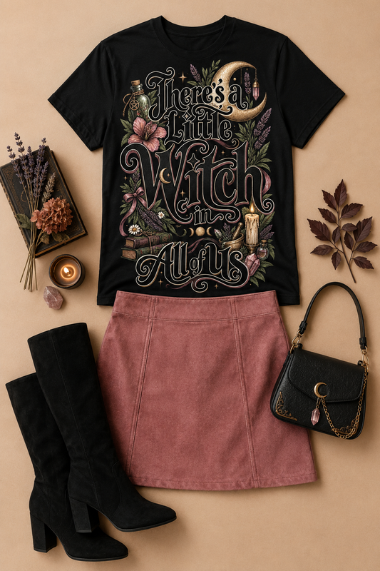 There’s a Little Witch in All of Us Graphic T-Shirt