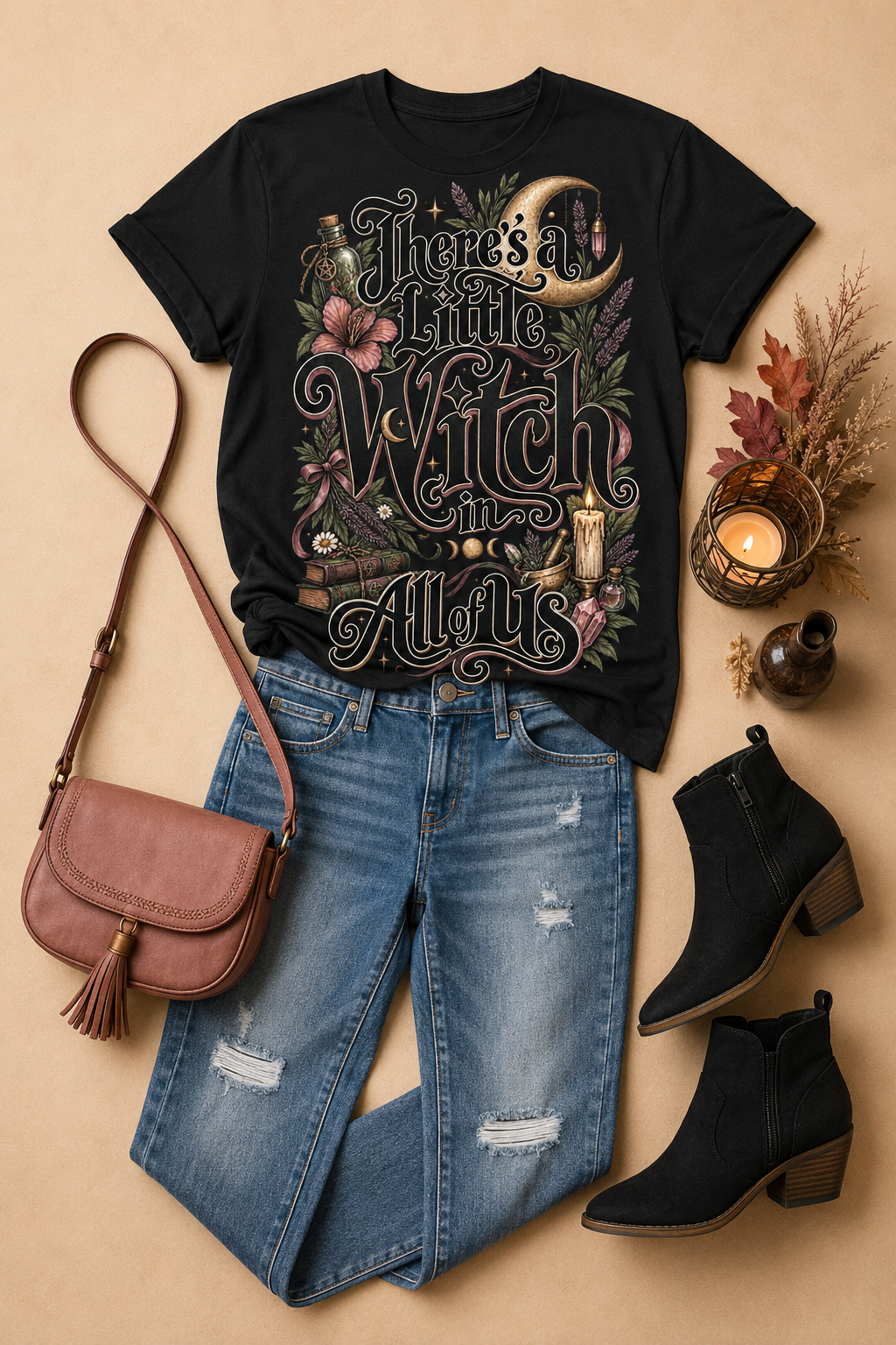 There’s a Little Witch in All of Us Graphic T-Shirt